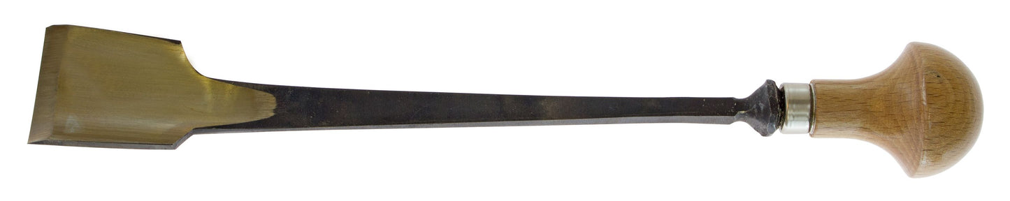 STUBAI Geigenbaulöffel 30 mm – einseitig innen vorgeschliffen, handgeschmiedet aus Qualitätsstahl, 120 g – präzises Werkzeug für Geigenbau, Cello- & Instrumentenbau, Made in Austria