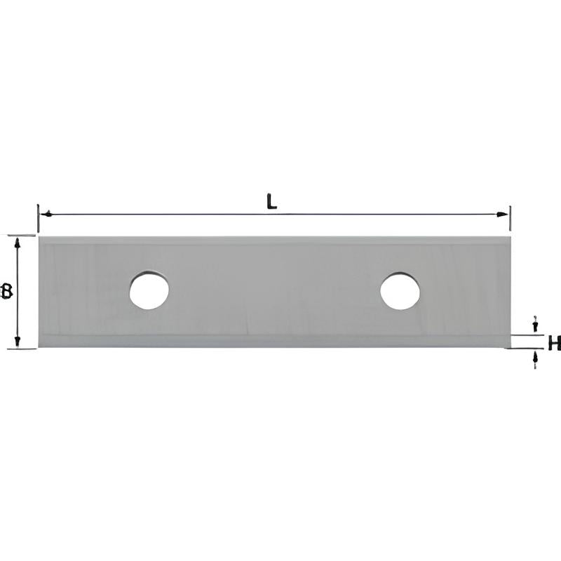 Wendeplatte 80x13x2,2mm 10 Stück