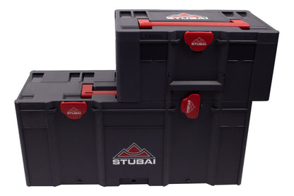 Werkzeugkoffer Systainer XXL – stapelbar & modular – staub- & spritzwassergeschützt – extra groß – robuster ABS-Kunststoff – Profi-Koffer für Bauwerkzeug – Art.-Nr. 4994