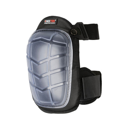 KNEETEK Knieschoner BASIC Clear für empfindliche Untergründe | Knieschützer für optimale Entlastung beim Arbeiten auf Knien | Kniepolster geeignet für Fliesenleger, Hobby-Handwerker, DIY-Bereich