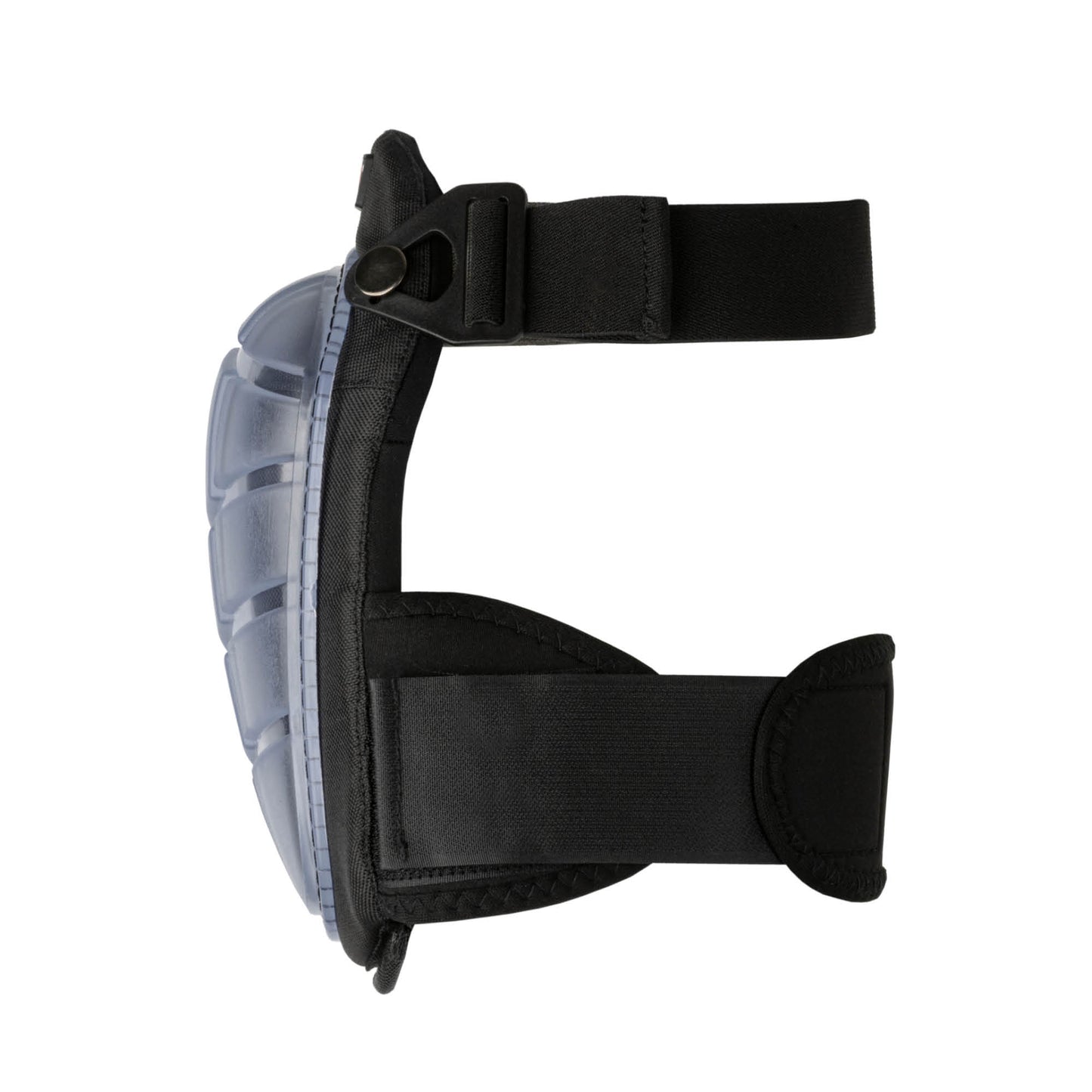 KNEETEK Knieschoner BASIC Clear für empfindliche Untergründe | Knieschützer für optimale Entlastung beim Arbeiten auf Knien | Kniepolster geeignet für Fliesenleger, Hobby-Handwerker, DIY-Bereich