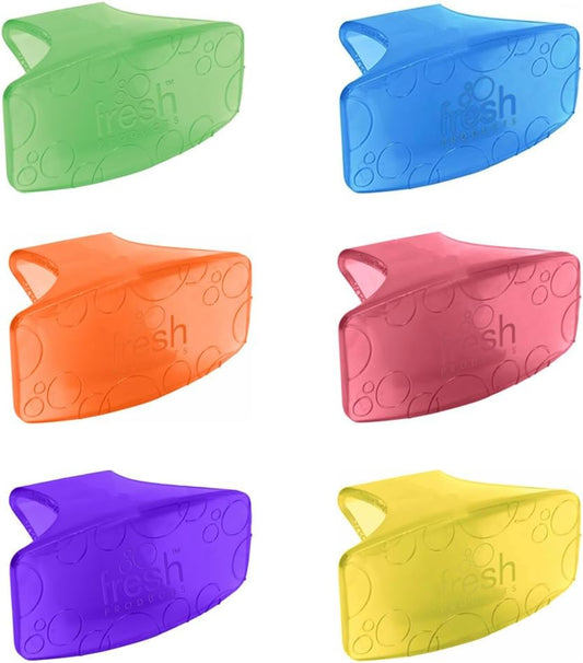 Fresh Products Eco Bowl Clip 2.0 Lufterfrischer, Probepackung (6 Stück)