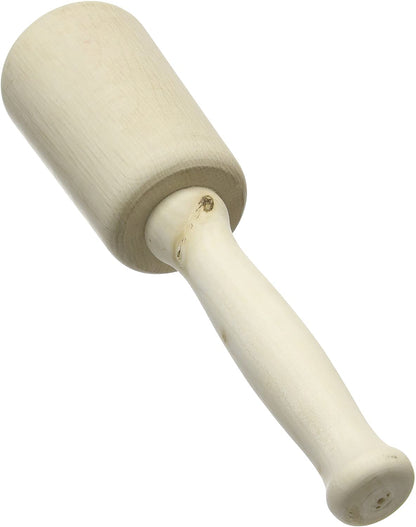 Stubai Bildhauerklüpfel | Holzschlegel   konisch | 110 mm | Länge: 300 mm | Gewicht: 920 g | Naturbuche gedrechselt | Holzhammer für Schnitzarbeiten | Schnitzhammer & Klopfwerkzeug zum Künstlerwerkzeug