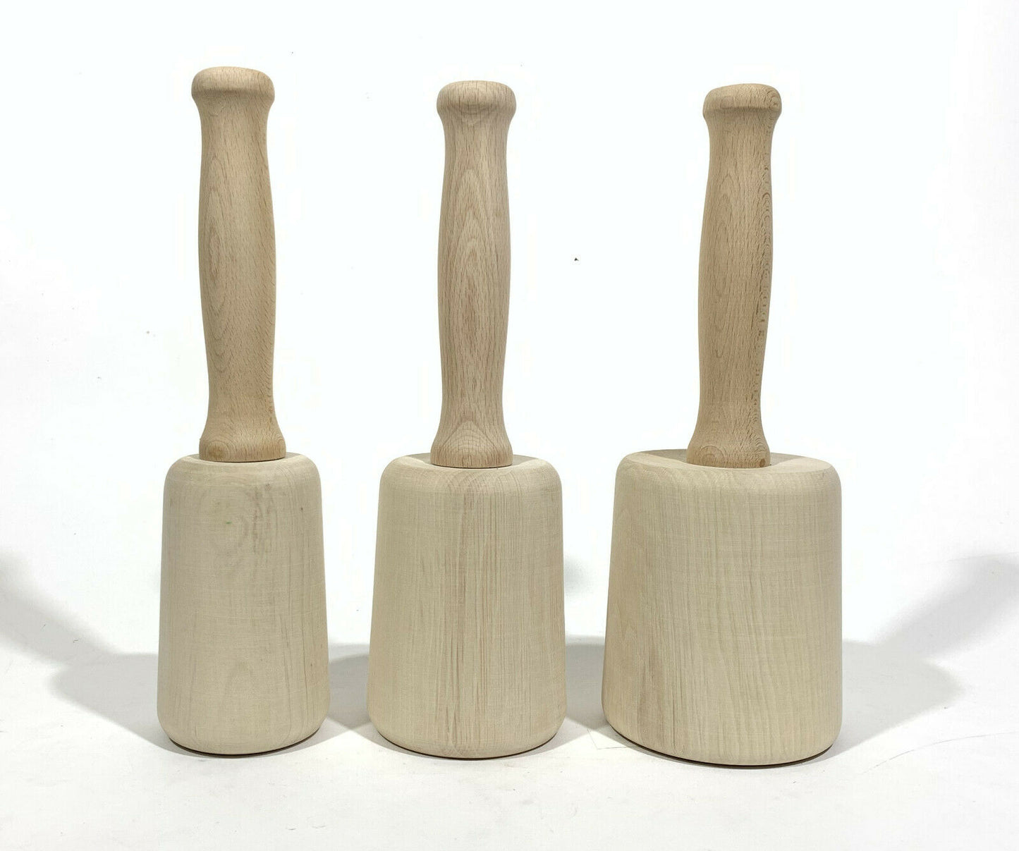 Stubai Bildhauerklüpfel | Holzschlegel   konisch | 110 mm | Länge: 300 mm | Gewicht: 920 g | Naturbuche gedrechselt | Holzhammer für Schnitzarbeiten | Schnitzhammer & Klopfwerkzeug zum Künstlerwerkzeug