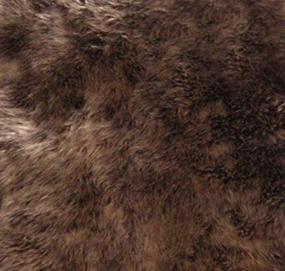 Heitmann Quadratische Sitzauflagen, Fellmaß ca. 44 x 44 cm braun