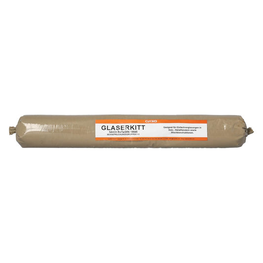 CUT360-Glaserkitt - Fensterkitt für die Einfachverglasung von Fenstern | 1 kg Puppe, weichplastisch | Geeignet für Holz- und Metallrahmen | Made in Germany