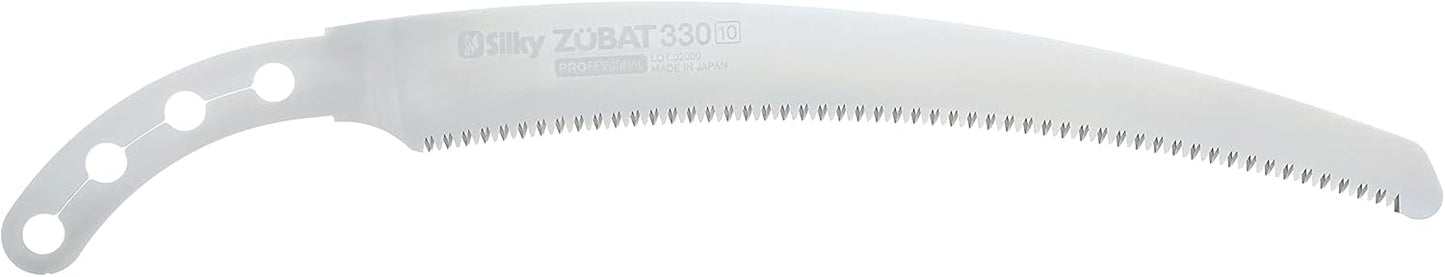 Silky Ersatzblatt passend für die Handsäge Zübat Professional, 330 mm Länge, 10 Zähne pro 30 mm, für präzise und schnelle Schnitte, ideal für professionelle Baumpflege, Gartenarbeit und Holzverarbeitung
