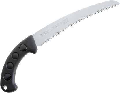 SILKY Zübat Professional Handsäge 240 mm gebogen | 7,5 Zähne/30 mm Mirai-Me | Hartchrom-Sägeblatt | impulsgehärtet | Profi Astsäge inkl. Kunststoffholster