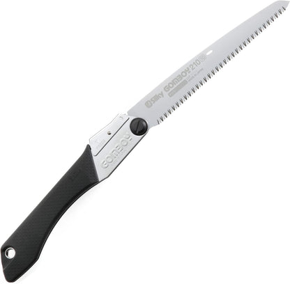 ORIGINAL SILKY Ersatzblatt für Gomboy 210 mm Medium – Astsäge Baumsäge Gartensäge, japanischer Premium-Stahl, präzise Verzahnung, schnelles Sägen auf Zug, für Outdoor, Garten und Bushcraft