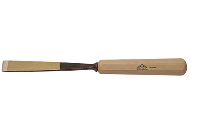 STUBAI Schnitzersatzset Kerbschnitzmesser Set Serie 52, 6-teilig - Balleisen 5 mm & 10 mm + Hohleisen 4 mm, 6 mm, 10 mm & 12 mm, Schnitzeisen mit Holzgriff, geschärft, zur Bearbeitung von Holz