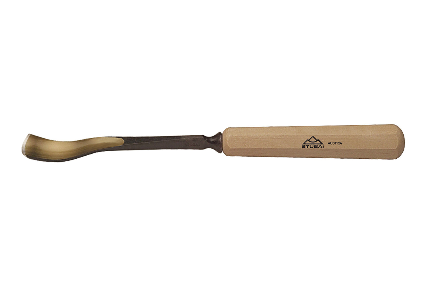 STUBAI Schnitzersatz S520 | 5-teiliges Schnitzwerkzeug-Set in Rolltasche | Enthält Balleisen 20 mm, Flacheisen 16 mm, Hohleisen 10 mm & 6 mm, Gaißfuß 6 mm | Für Anfänger & Fortgeschrittene