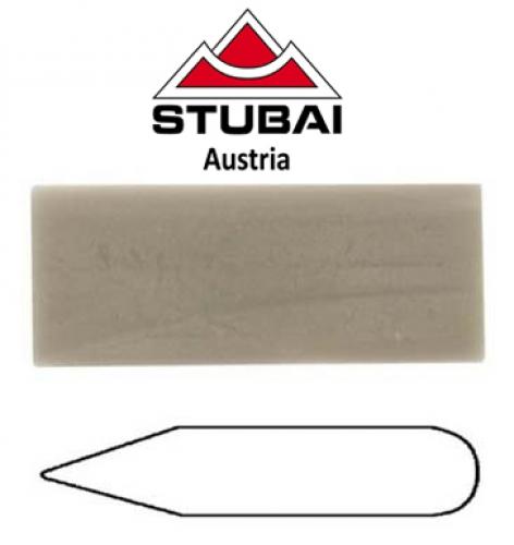 STUBAI Abziehstein Original Arkansas hart, Form D 60x25x5mm - 534903