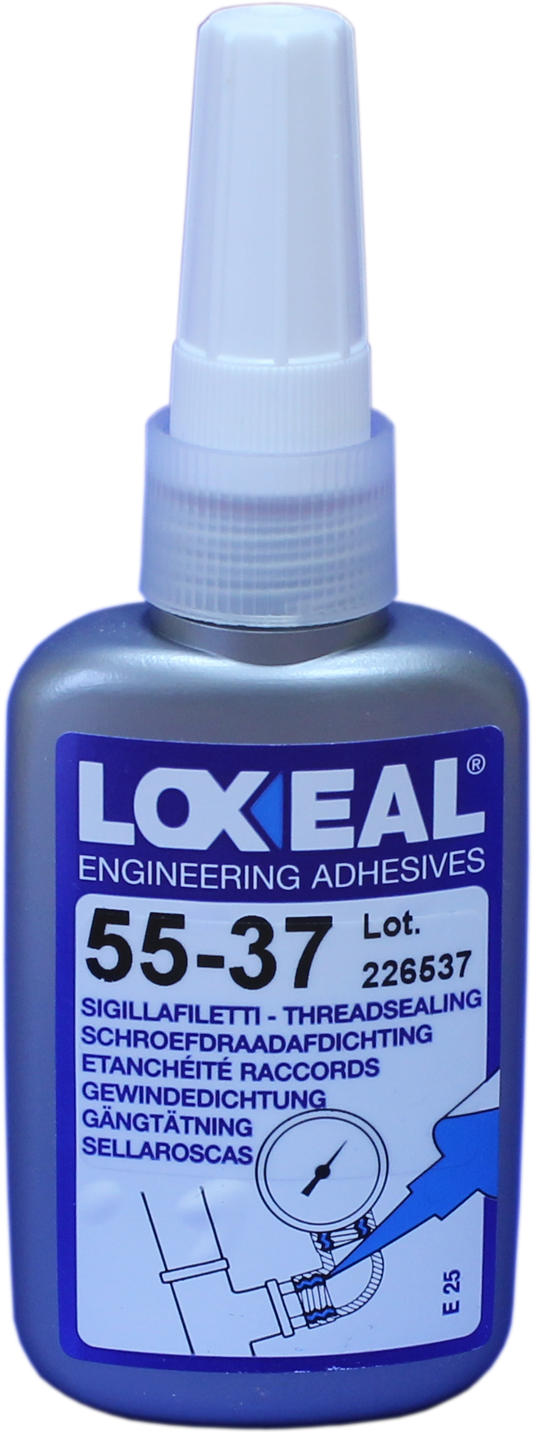 Loxeal Rohrgewindedichtung 50 ml mittelfest, rot