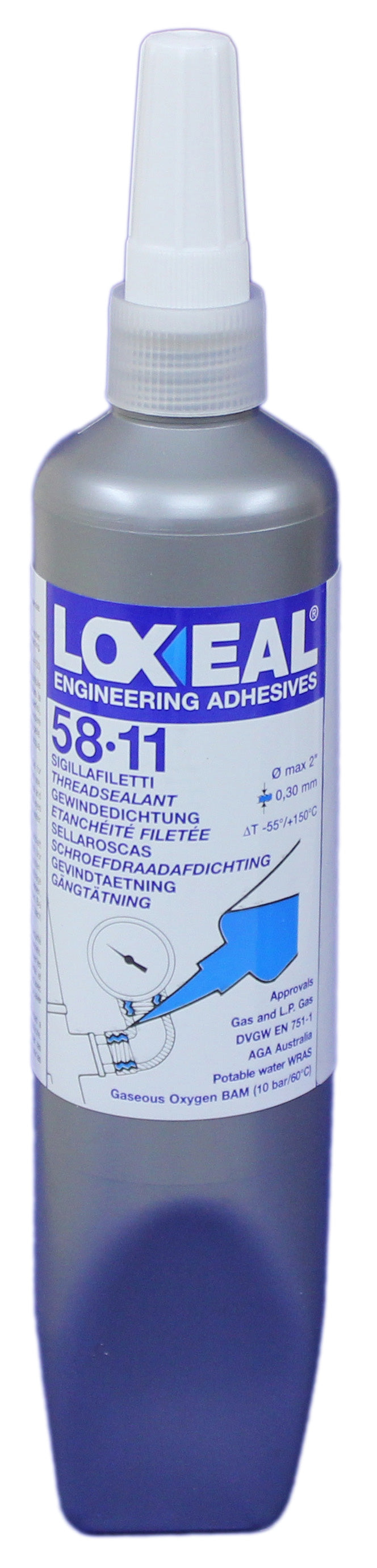 Loxeal Gewindedichtung 250 ml mittelfest