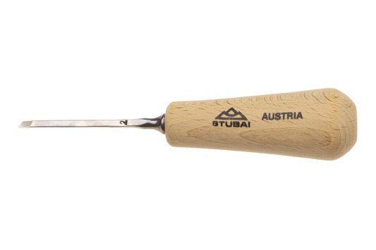 Stubai Gerades Mikro-Balleisen, schräg 5 mm, Birne Heft