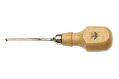 Stubai Gerades Mikro-Balleisen, schräg 5 mm, Palm Chisel Heft