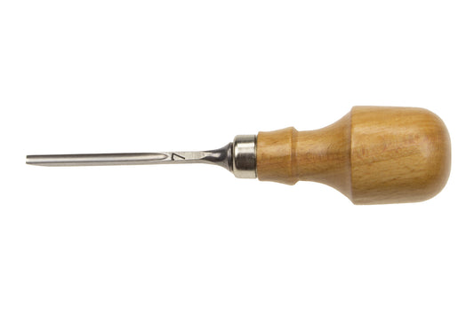 Stubai Gerades Mikro-Hohleisen 10 mm, Palm Chisel Heft