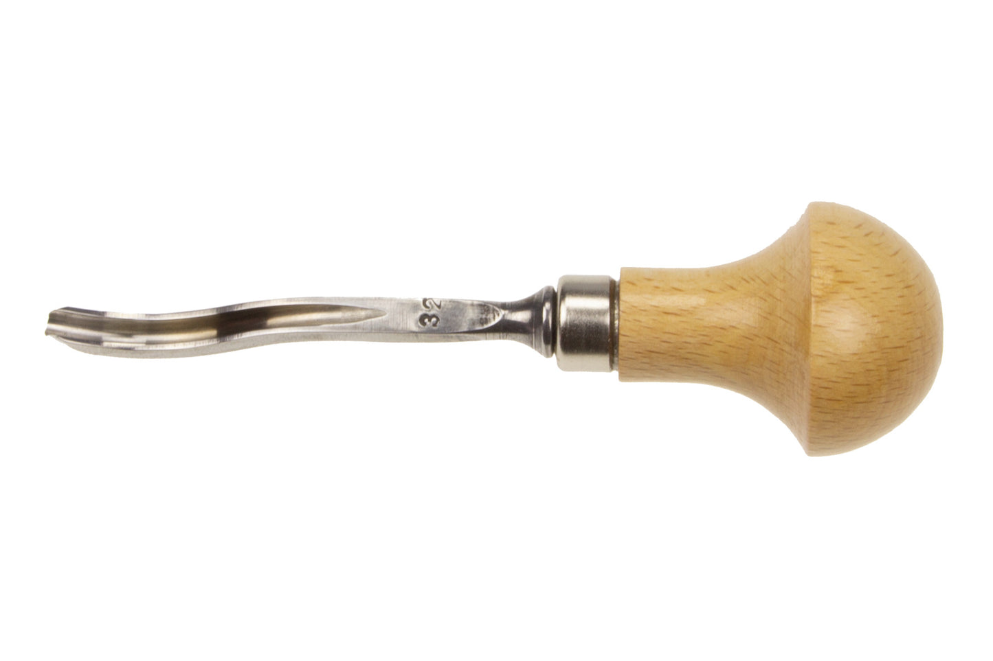 STUBAI S580 Mikro Schnitzeisen-Satz 4-tlg. | Set für feine Holzschnitzerei, Reliefs & kleine Figuren | 4 Mini-Schnitzeisen aus Werkzeugstahl mit Holzheften | Präzisionswerkzeuge in Rolltasche