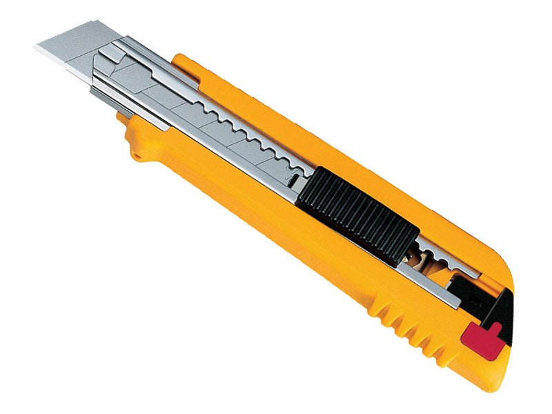 OLFA Cuttermesser PL-1 mit Selbstlader und Klingenmagazin inkl. 3 Klingen