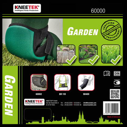KNEETEK Knieschoner Garden | Knieschützer für optimale Entlastung beim Arbeiten auf Knien | Kniepolster geeignet für Gartenarbeiten, Hobby und Haushalt