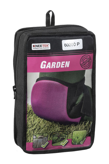 KNEETEK Knieschoner Garden Pink | Knieschützer für optimale Entlastung beim Arbeiten auf Knien | Knieschutzpolster geeignet für Gartenarbeiten, Hobby und Haushalt