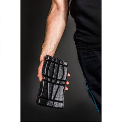 KNEETEK Kniepolster ErgoPad | 2 Stück | rot | optimaler Schutz in Kombination mit Arbeitshose | 248 x 148 x 18 mm | Knieschutzpolster für Klempner, Elektriker, Fliesenleger,