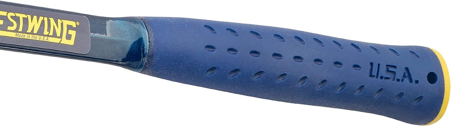 ESTWING Pickhammer Big Blue mit Vinylgriff, 25x25mm 675g, glatte Bahn