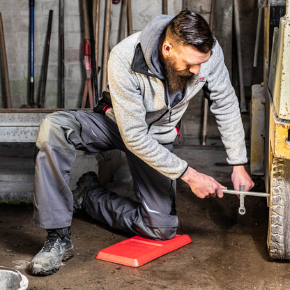 Kneetek Kniekissen RedPad, Knieschutzpolster für optimale Entlastung beim Arbeiten auf Knien