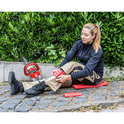 Kneetek Kniekissen RedPad, Knieschutzpolster für optimale Entlastung beim Arbeiten auf Knien