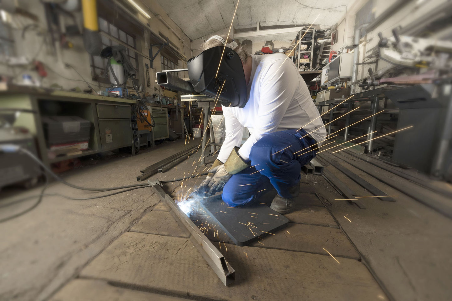 Kneetek Kniekissen FR 200, Knieschutzpolster zur Entlastung beim Arbeiten auf Knien