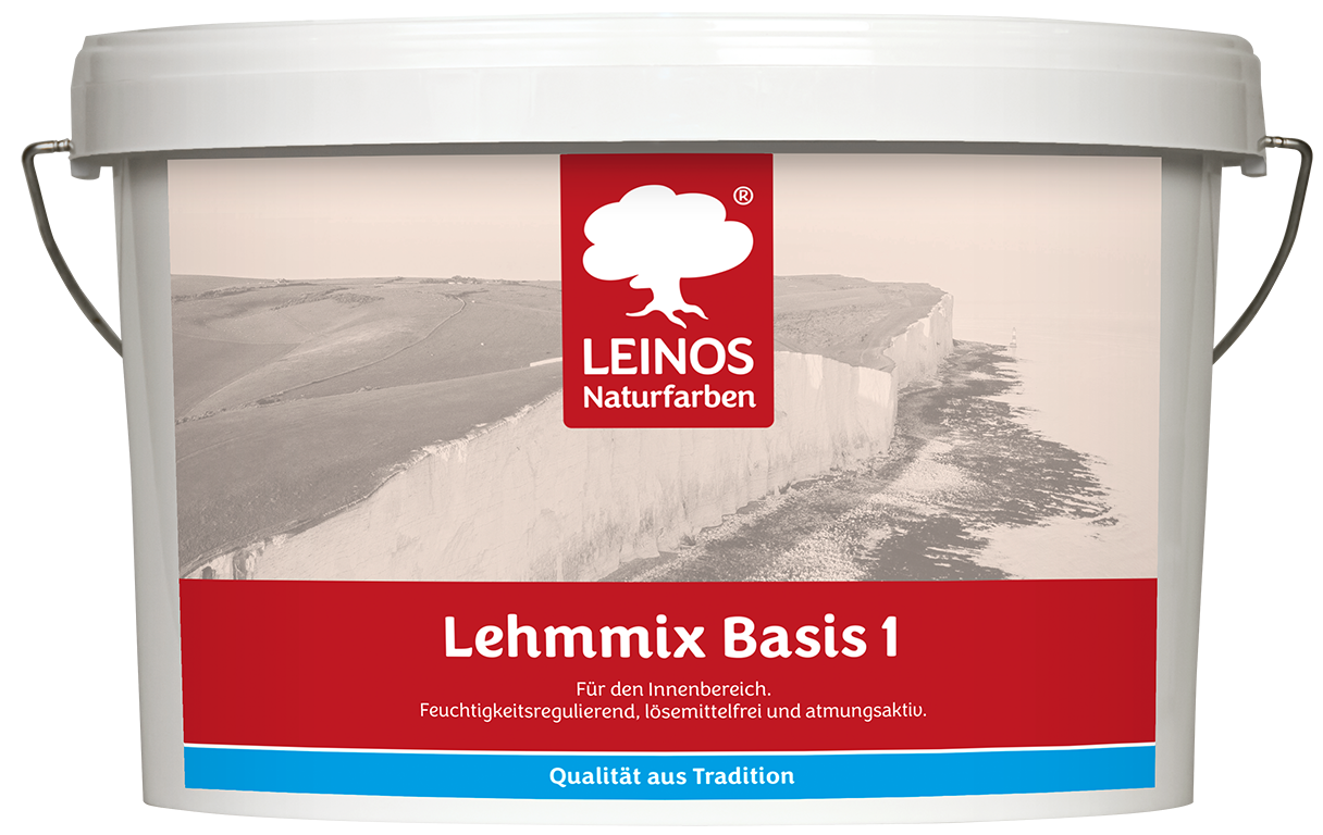 LEINOS Lehmmix 656 | Individuell angemischte Lehmfarbe für natürliche Raumgestaltung | umweltfreundlich, wohngesund & diffusionsoffen | schafft optimales Wohnraumklima und authentische Naturfarboberflächen