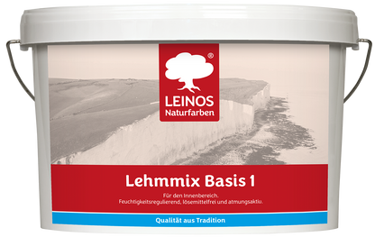 LEINOS Lehmmix 656 | Individuell angemischte Lehmfarbe für natürliche Raumgestaltung | umweltfreundlich, wohngesund & diffusionsoffen | schafft optimales Wohnraumklima und authentische Naturfarboberflächen