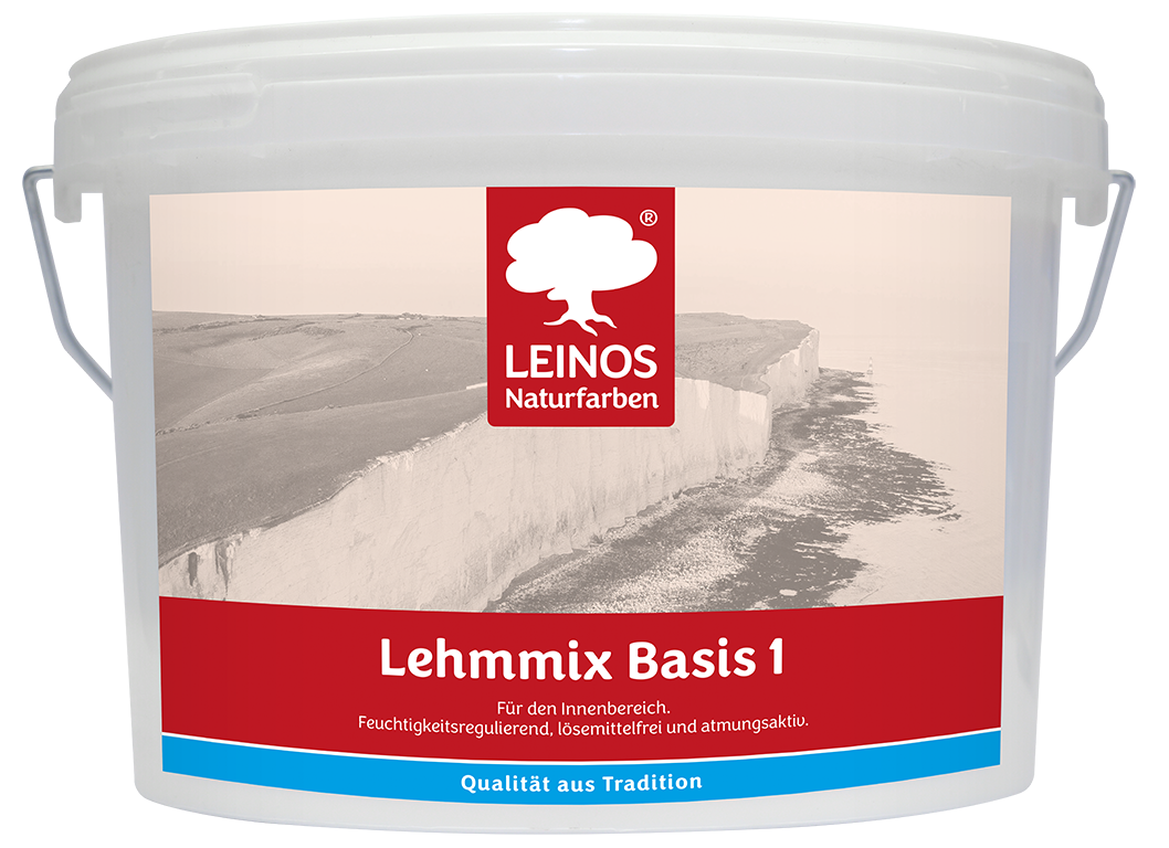 LEINOS Lehmmix 656 | Individuell angemischte Lehmfarbe für natürliche Raumgestaltung | umweltfreundlich, wohngesund & diffusionsoffen | schafft optimales Wohnraumklima und authentische Naturfarboberflächen