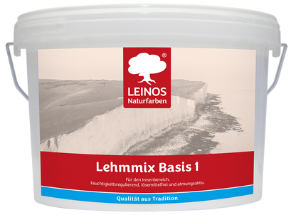 LEINOS Lehmmix 656 | Individuell angemischte Lehmfarbe für natürliche Raumgestaltung | umweltfreundlich, wohngesund & diffusionsoffen | schafft optimales Wohnraumklima und authentische Naturfarboberflächen