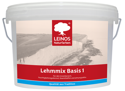LEINOS Lehmmix 656 | Individuell angemischte Lehmfarbe für natürliche Raumgestaltung | umweltfreundlich, wohngesund & diffusionsoffen | schafft optimales Wohnraumklima und authentische Naturfarboberflächen