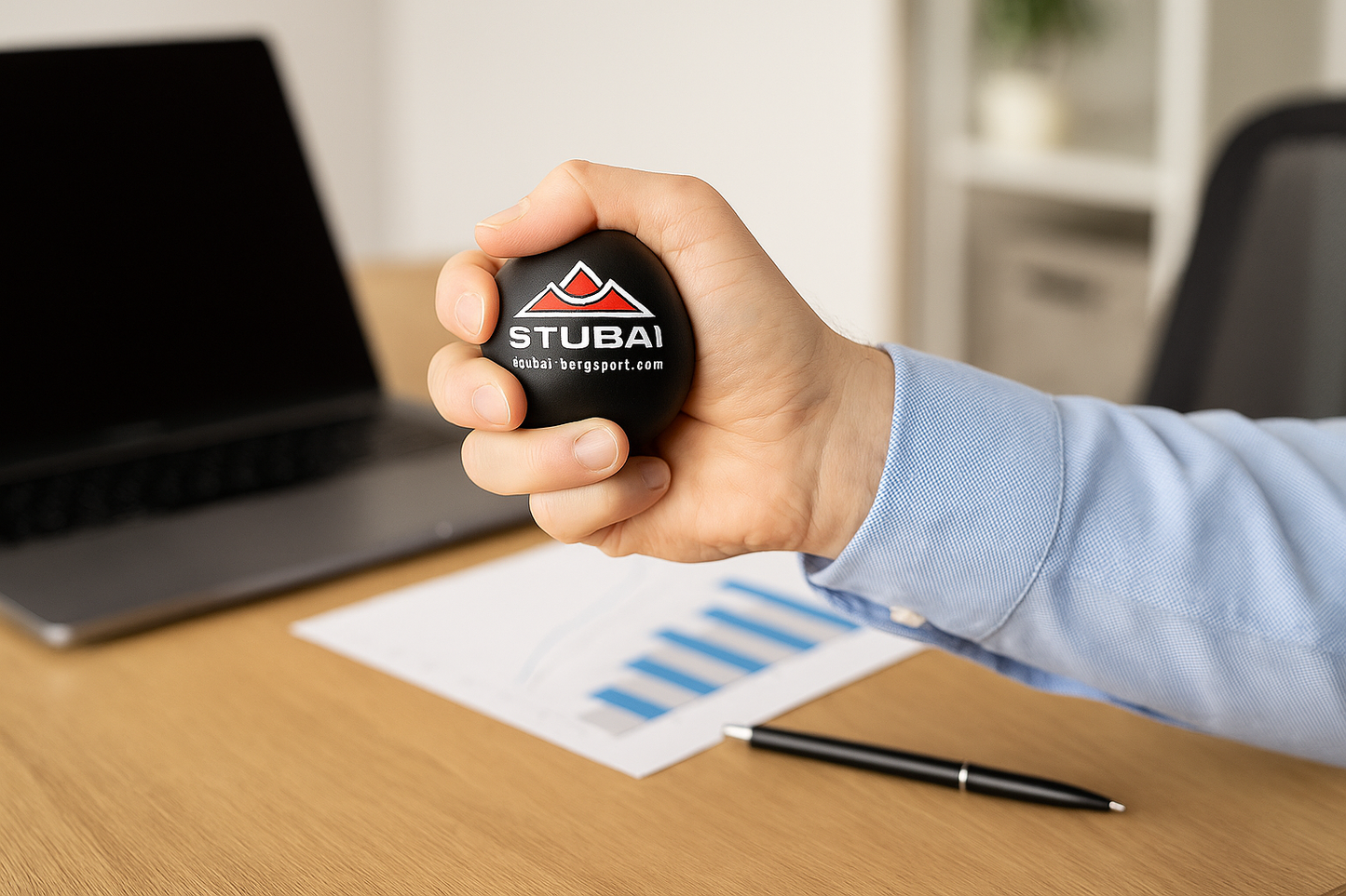 „STUBAI Flex-Balls Trainingsbälle – 3 Stück à 30 g, Durchmesser 7 cm – weiche Therapie-Bälle zur Handkräftigung & Fingerübung – Trainingshilfe für Reha, Fitness, Ergotherapie & Senioren“