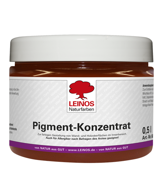 LEINOS 668 Pigment-Konzentrat 303 Eisenoxid-Rot 500ml