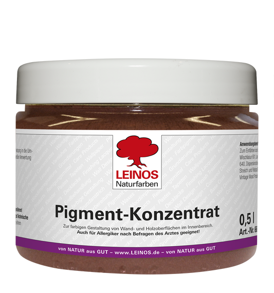 LEINOS 668 Pigment-Konzentrat 306 Eisenoxid Mahagoni 500ml