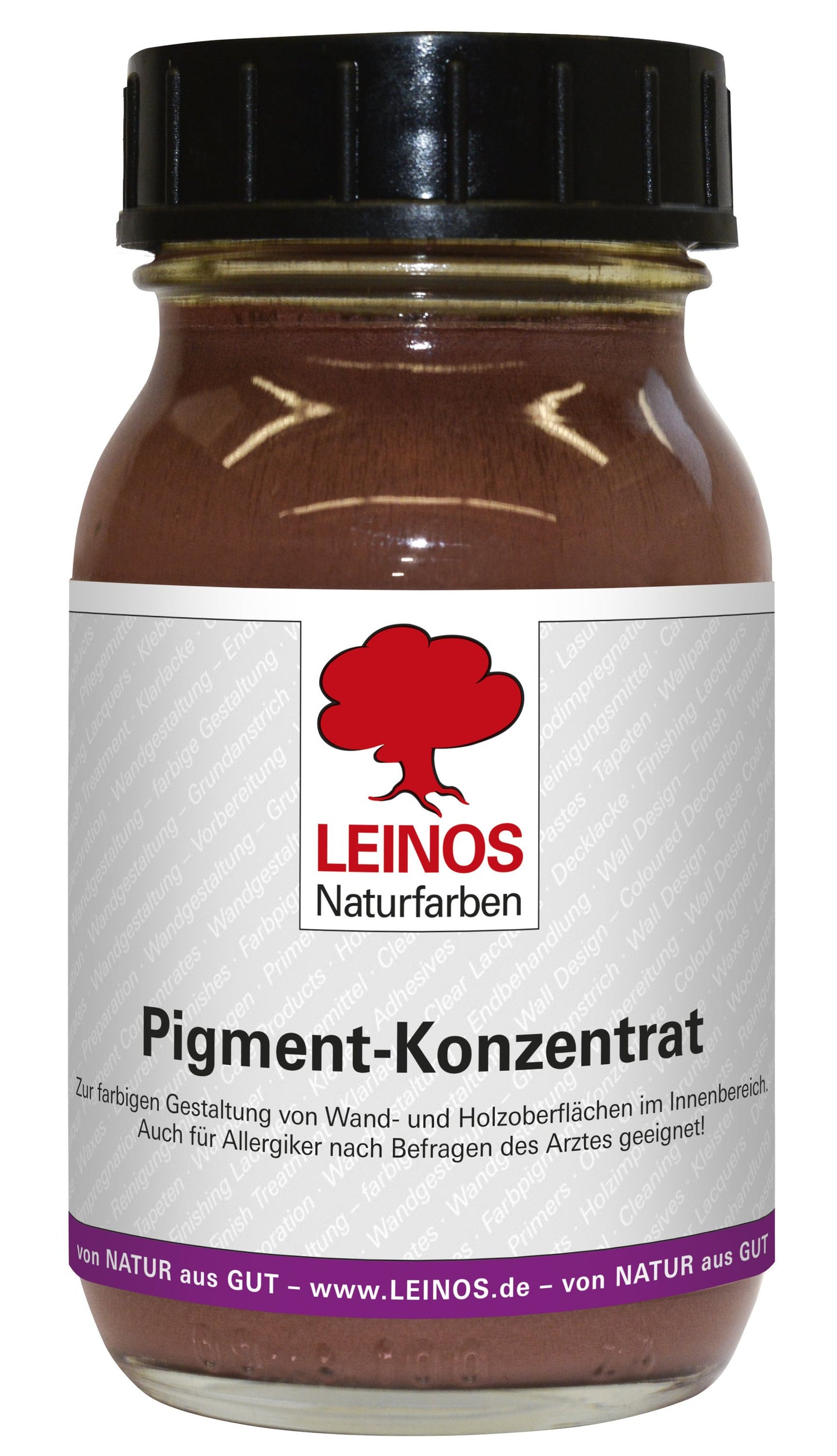 LEINOS 668 Pigment-Konzentrat 306 Eisenoxid Mahagoni 100ml