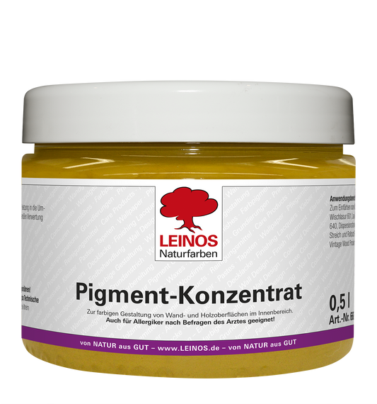 LEINOS 668 Pigment-Konzentrat 309 Ocker-Gelb 500ml