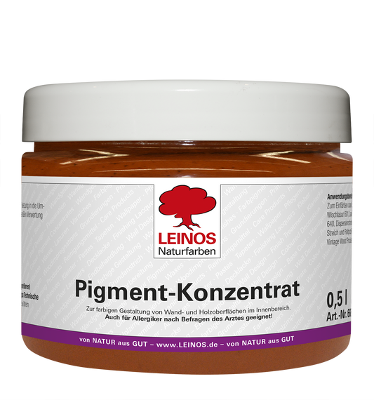 LEINOS 668 Pigment-Konzentrat 312 Ocker-Rot 500ml