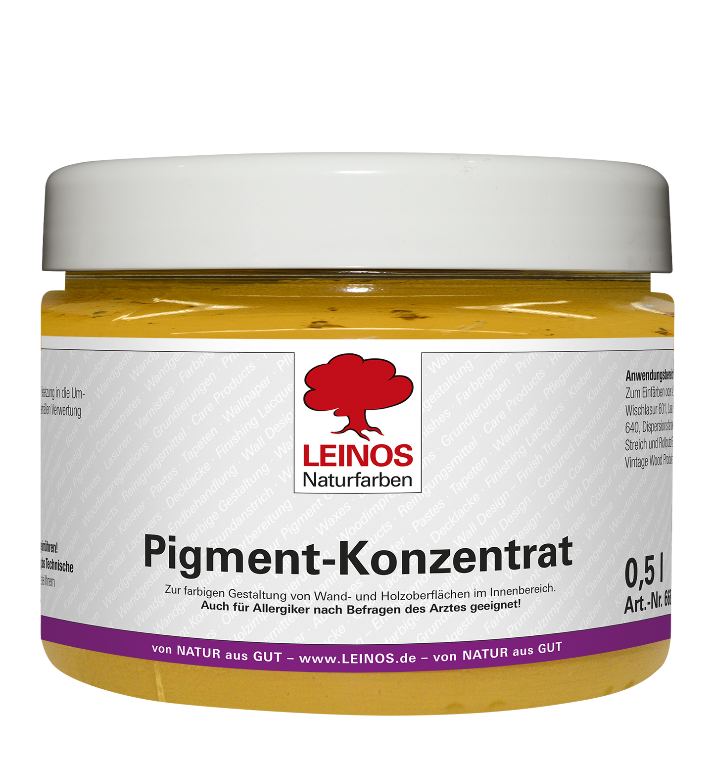 LEINOS 668 Pigment-Konzentrat 327 Orange 500ml