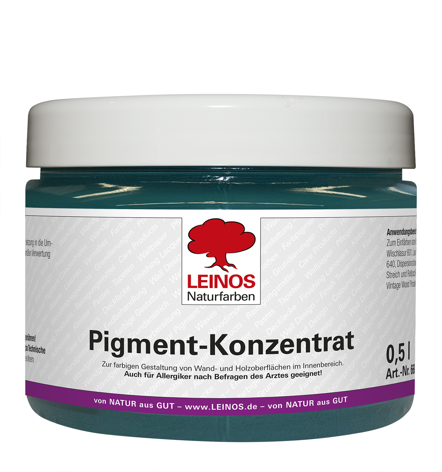 LEINOS Pigmentkonzentrat Spinell-Tuerkis 500ml