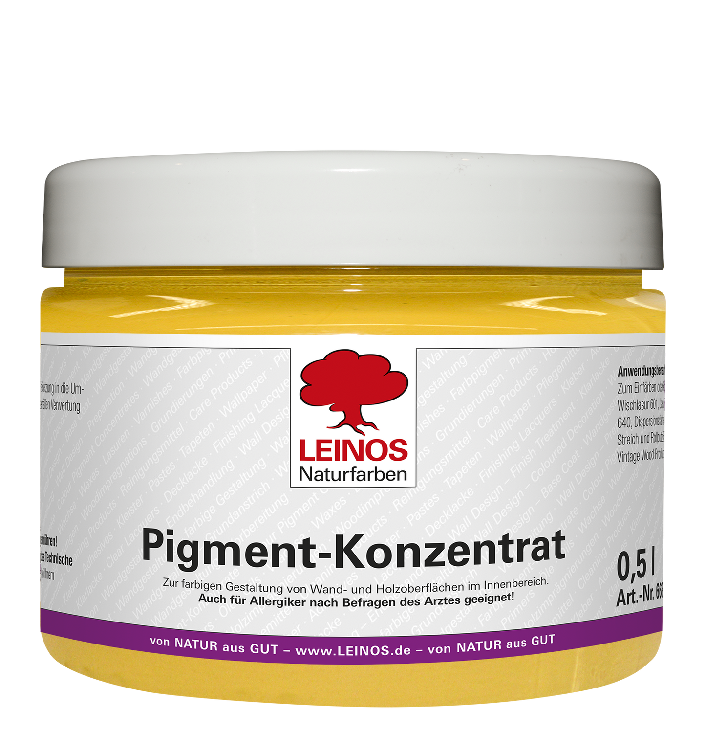 LEINOS Pigmentkonzentrat Mais-Gelb 500ml