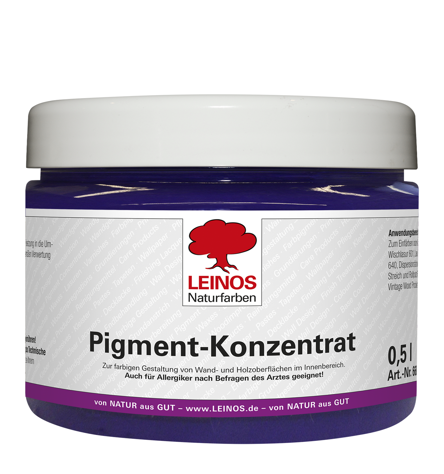 LEINOS Pigmentkonzentrat Ultramarin-Rotviolett 500ml