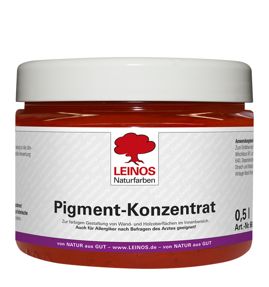 LEINOS Pigmentkonzentrat Krapp-Hellrot 500ml