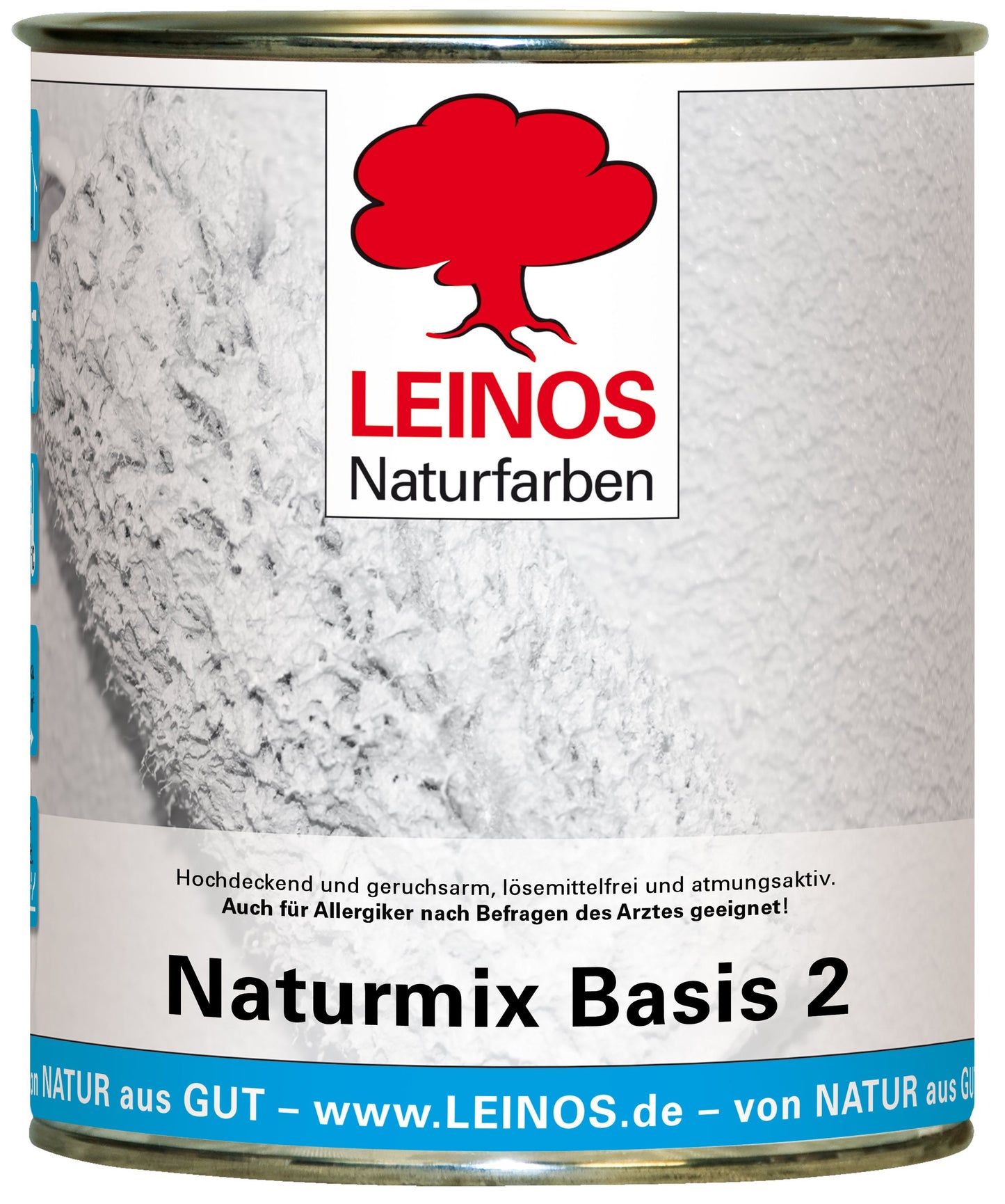 LEINOS 670 Naturmix für Innen, 0,75 l, Basis 2