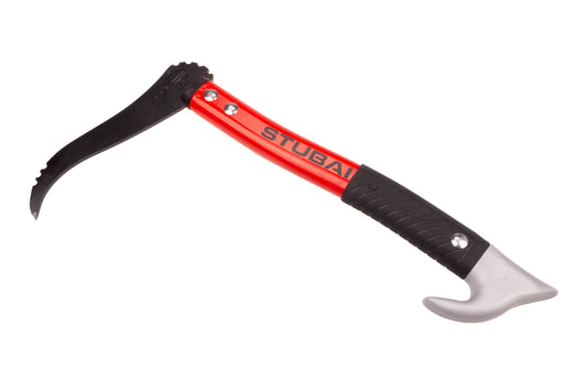 STUBAI HANDSAPPIE mit ergonomisch geschweiftem Alustiel 300 mm – KWF zertifiziert, Astschlepper – leicht, bruchsicher & rutschfest – zum Aufnehmen, Bewegen und Transportieren von Holzstücken