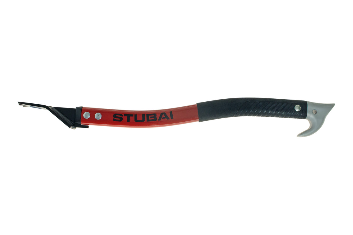STUBAI Fällheber 590 mm mit Aluminium-Stiel | Sehr leichter Fällheber für Schwachholz & Baumpflege | Kopf aus Kohlenstoffstahl, 580 g, Forstwerkzeug zum Heben & Drehen von Stämmen