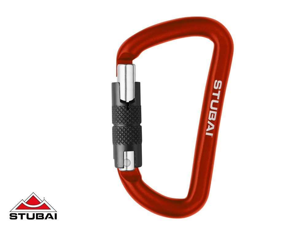 Material-Karabiner | STUBAI TOOL Minikarabiner mit Twist-Lock | Accessoire-Karabiner | Zubehör-Karabiner für Camping, Wandern, Outdoor | Schlüsselanhänger | Allzweck-Karabiner